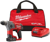 美版Milwaukee M12 FUEL 2416-21XC 12v無刷無繩 5/8 英寸 SDS-Plus 旋轉錘單電4.0AH*1套裝(新品預購) MILWAUKEE美沃奇(美行)